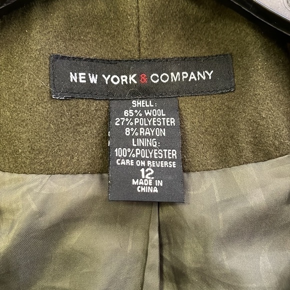 🚨CLEARANCE R0124-86 New York & Company Pea Coat - Picture 2 of 4